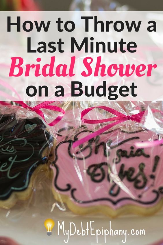 How to Throw a Bridal Shower on a Budget