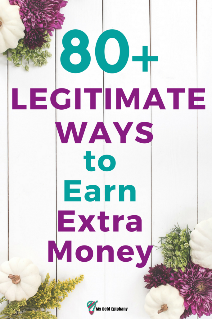 ways to earn extra money legitimate