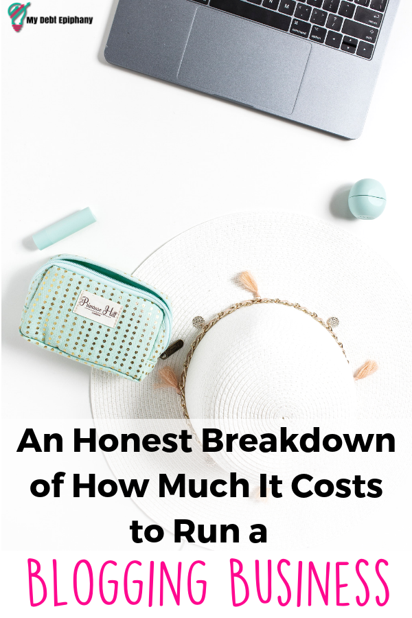 How Much Does it Cost to Run a Blog my debt epiphany